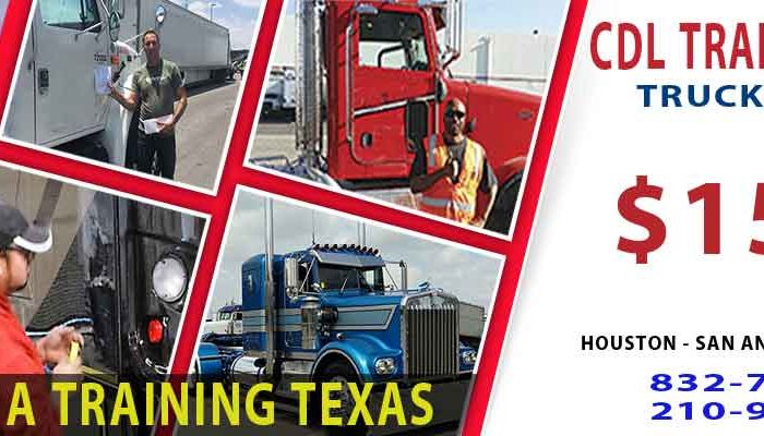 CDL class A training Texas images show services , the trucks and students happy