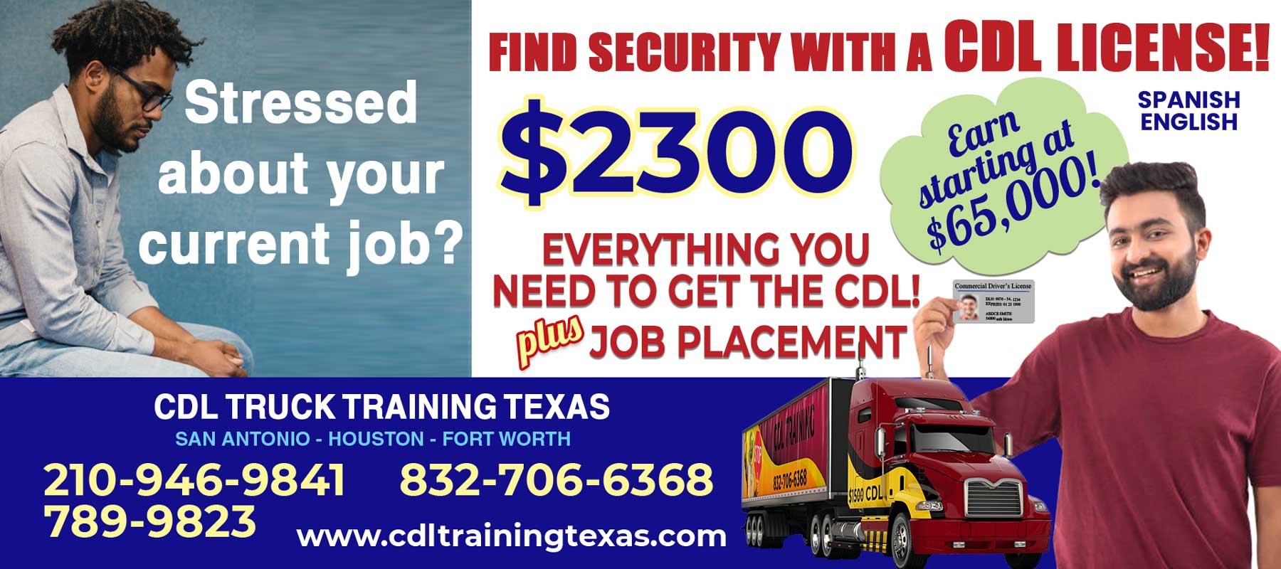 CDL training Texas, Quickly, Affordable $ 2300 CDL Training ...