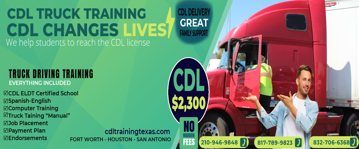 CDL training Houston Spanish, the image show phones, services, address