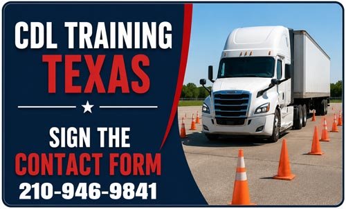 CDL Training Texas contact form